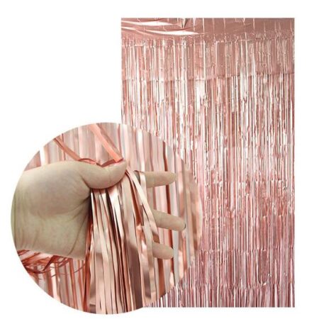 Foil Backdrop Curtains - Set of 2 Pcs