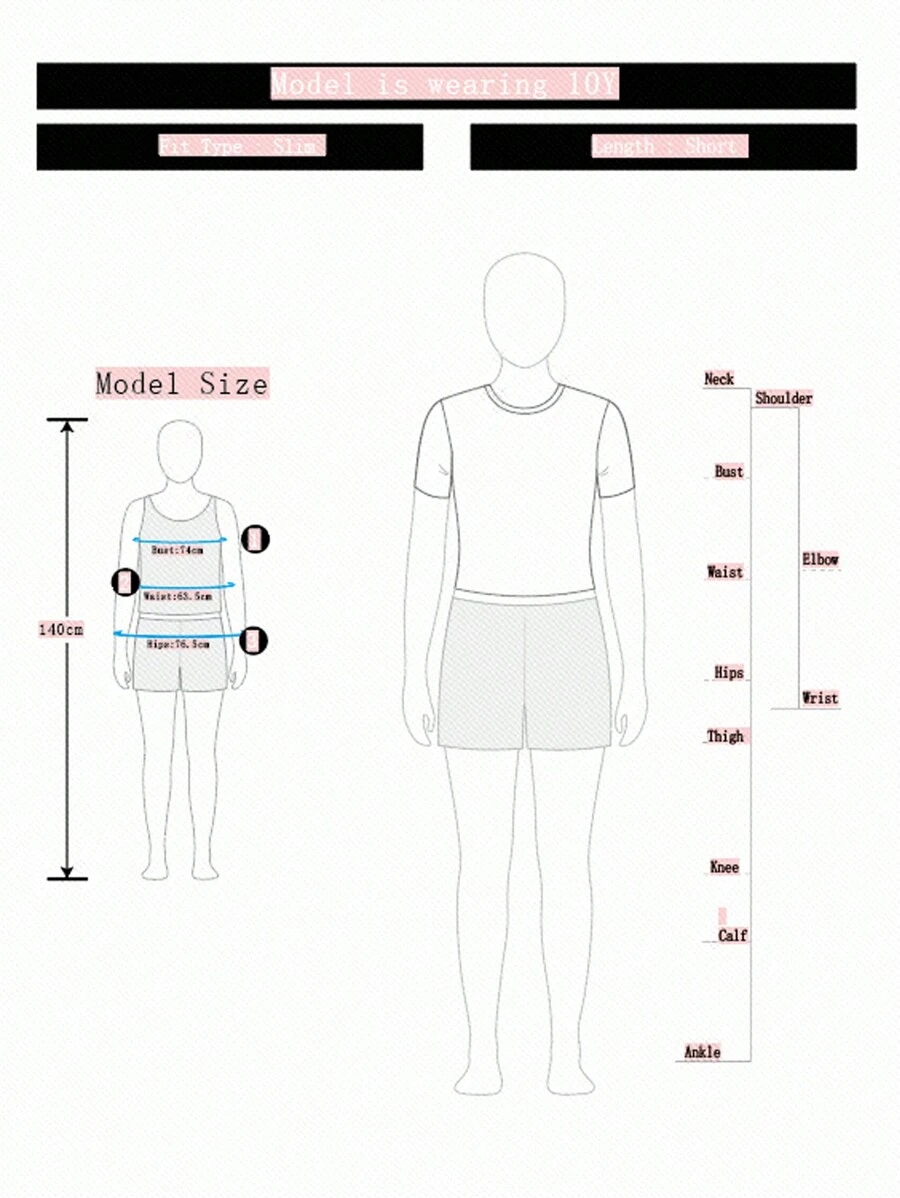 SHEIN Sweetra Young Tween Girl Summer Casual 3D Floral Short Sleeve T-Shirt, Creative Floral Design, Casual Style, Soft & Breathable, Comfortable Fabric Holiday,Summer,Travel,Getaway TG-8-12-00064 - Image 6