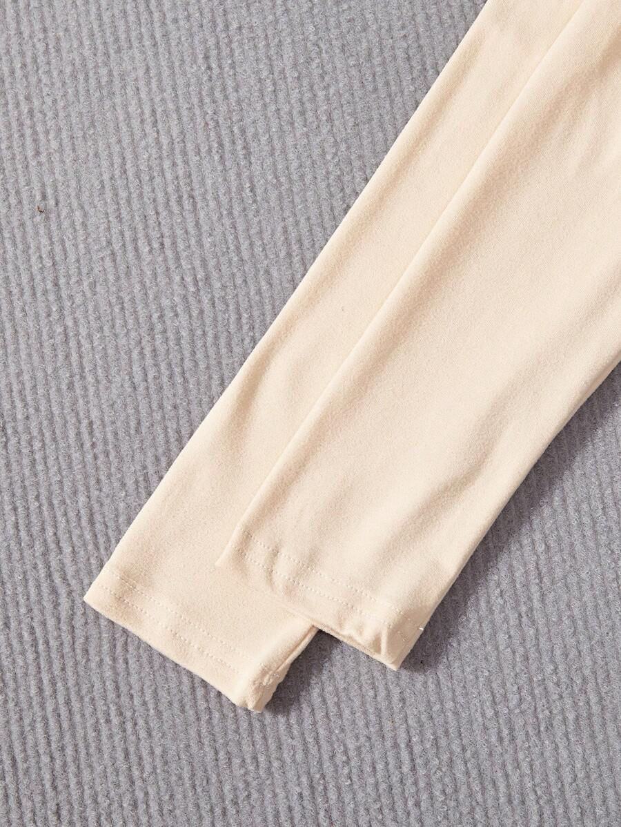 SHEIN Tween Girl Y2K Casual Blue Side Ruched Long Sleeve All-Match T-Shirt For Look TG-8-12-00067 - Image 19