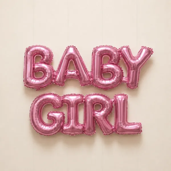 BABY BOY/ GIRL Foil Balloons Set - Blue/Pink